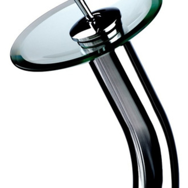 Torneira Vidro Alta Misturador Monocomando Banheiro Cascata P