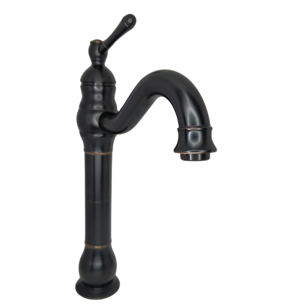 Torneira Vintage Gourmet Retrô Preto Quente/Fria 60162P