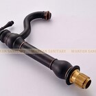 Torneira Vintage Gourmet Retrô Preto Quente/Fria 60162P