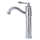 Torneira Vintage Retrô Bica Alta Cromada Veneza Q/f