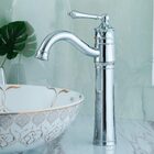 Torneira Vintage Retrô Bica Alta Cromada Veneza Q/f