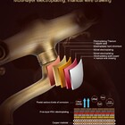 Torneira Vintage Retrô Monocomando Bronze C/ Porcelana Quente