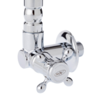 Torneira Vintage Retrô Parede Alta Bolonha Cromada