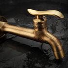 Torneira Vintage Retrô Parede Estilo Europeu Bronze Antigo