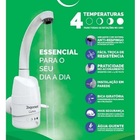 Torneira Zagonel Luna 4 Temperaturas 5500w 127v Branco