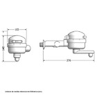 Torneira Elétrica Parede 110V 4000W Branca Clean 7551024 Lorenzetti