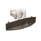 Torneiras Esmaltec Egm30 (par - Direita E Esquerda)