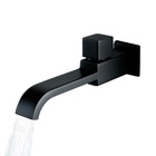 Tornera Para Banheiro Ou Tanque De Luxo Metal Preto Fosco