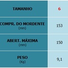 Torno De Bancada Profissional N6 Metalcava Ferro Fundido Verm