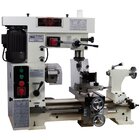 Torno Furadeira Fresadora de Bancada 3 em 1 800 mm 550w 220v