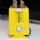 Torradeira Elétrica Amarela - Cadence 220v