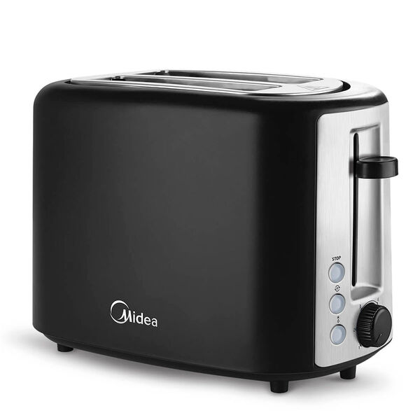 Torradeira Elétrica Automática Quicktoast Preta Midea Toa20p2