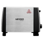 Torradeira Elétrica Lenoxx Inox Black Ptr205 Prata Com Preta