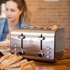 Torradeira Masterchef 4 Pães Inox E Preta 1500w 110v .to2004p