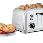 Torradeira para 4 Fatias em Aço Escovado Cuisinart - 127V CPT