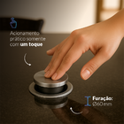 Torre 3 Tomadas Multiplug Retrátil Elevor 3x16a Bivolt Cinza