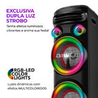 Torre De Som Aiwa T2w -010w 2woofers10" Bluetooth Rgb Usb Fm