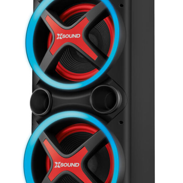 Torre De Som Mondial Tm-2200 Luzes Bluetooth0w Rms App Bivolt