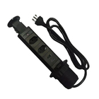 Torre De Tomada Retrátil 2 Tomadas Usb Tipo C Embutir Mesa Pr