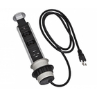 Torre De Tomada Retrátil 2 Tomadas Usb Tipo C Embutir Mesa Pr