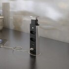 Torre De Tomada Retrátil 2 Tomadas Usb Tipo C Embutir Mesa Pr