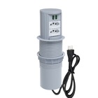 Torre De Tomada Totem Slim Automático 2 Tomadas 10a 2usb 4.9