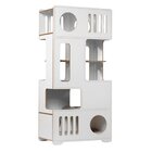 Torre Duque Para Gatos - Linha Gatos Grandes Branca