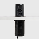 Torre Multiplug 2 Tomadas 10a + 2usb (a+c) + Indução Cromado