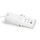 Torre Multiplug 2 Tomadas 20a + 2usb (a+c) + Indução Branco