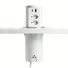 Torre Multiplug 2 Tomadas 20a + 2usb (a+c) + Indução Cromado