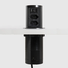 Torre Multiplug 2 Tomadas 20a + 2usb (a+c) + Indução Grafite