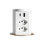 Torre Multiplug 2 Tomadas 20a + 2usb (a+c) + Indução Ouro