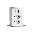 Torre Multiplug 2 Tomadas + 2usb (a+c) + Indução Ouro