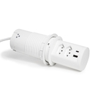 Torre Multiplug 2 Tomadas Elétricas + 2usb (a+c) 10a Branco