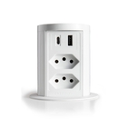 Torre Multiplug 2 Tomadas Elétricas + 2usb (a+c) 10a Branco
