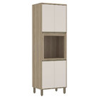 Torre Nicho 70cm 70x221x51,5cm Pérola Off Mel Selfie Luciane