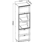 Torre Para 2 Fornos 2 Portas 1 Gaveta Iluminata  Verde Mint/é