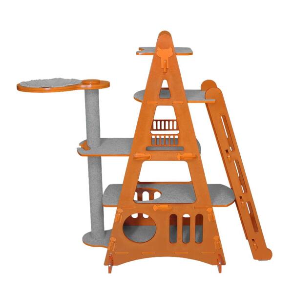 Torre Para Gatos De Encaixe - Natural