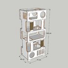 Torre Para Gatos Tom Evo - Linha Para Gatos De Até 10kg A 168