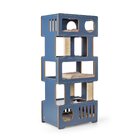 Torre Para Gatos Tom Evo - Linha Para Gatos De Até 10kg Azul