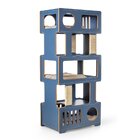 Torre Para Gatos Tom Evo - Linha Para Gatos De Até 10kg Azul