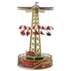 Torre Paraquedas Carrossel Sobe Desce Natal Natalino Iluminaç