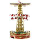 Torre Paraquedas Carrossel Sobe Desce Natal Natalino Iluminaç