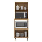 Torre Quente 0,70m 4 Portas 2 Nichos Para Forno E Microondas