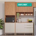 Torre Quente 100%mdf 70cm 4 Portas 1 Nicho P/ Forno Divina Mg