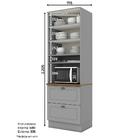 Torre Quente 1 Forno Americana Com Tampo - Móveis Henn