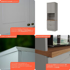 Torre Quente 1 Forno Americana Com Tampo - Móveis Henn