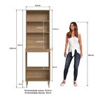 Torre Quente 1 Porta 1 Gaveta 2 Nichos Para Forno 63cm Veneza