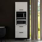 Torre Quente 1 Porta 2 Gavetas 222x70 Cm Mdf Cz3306 Tecno Mob