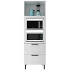 Torre Quente 1 Porta 2 Gavetas 222x70 Cm Mdf Cz3306 Tecno Mob